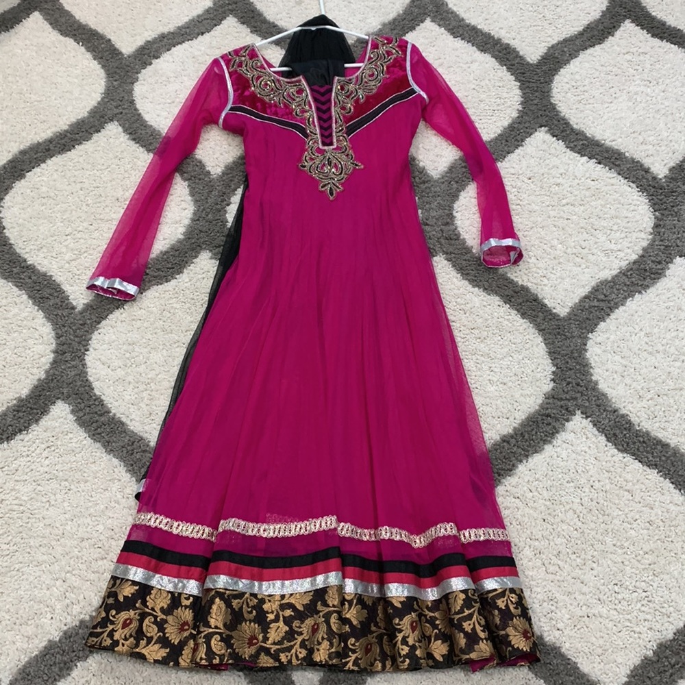 Indian Pakistani Anarkali gown chudidar lehnga lehenga Salwar Kameez